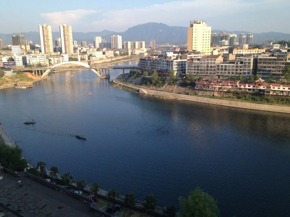 怀化城市天际线